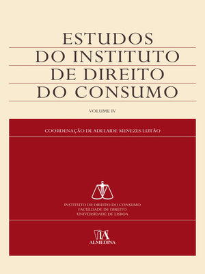 cover image of Estudos do Instituto de Direito do Consumo--Volume IV
